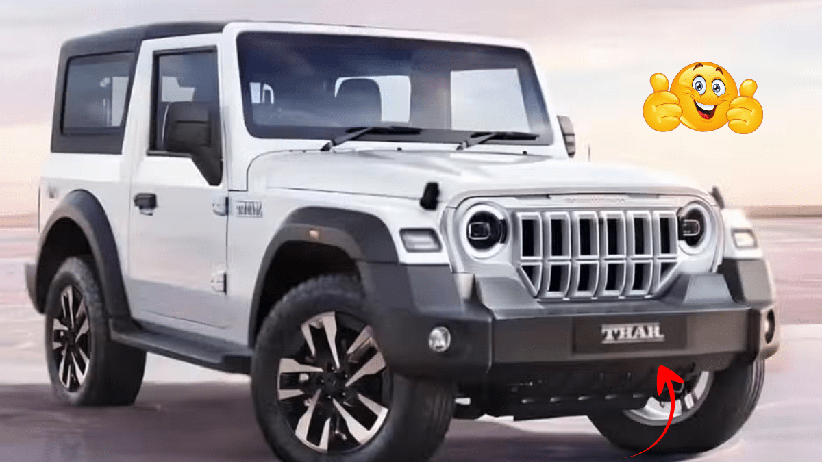 Mahindra Thar 3-Door Facelift Before Official Launch